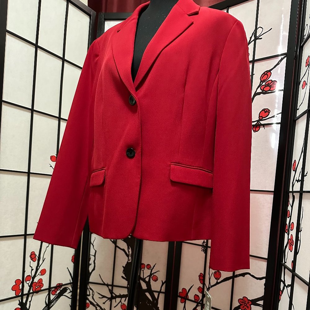 Women's Red Blazer